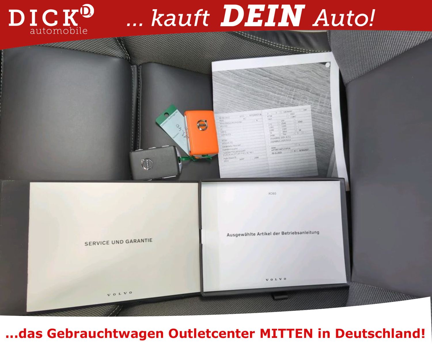 Fahrzeugabbildung Volvo XC60 B4 AWD R DESIGN/PANO/H&K/SHZ/RFK/8Fa/21"LM