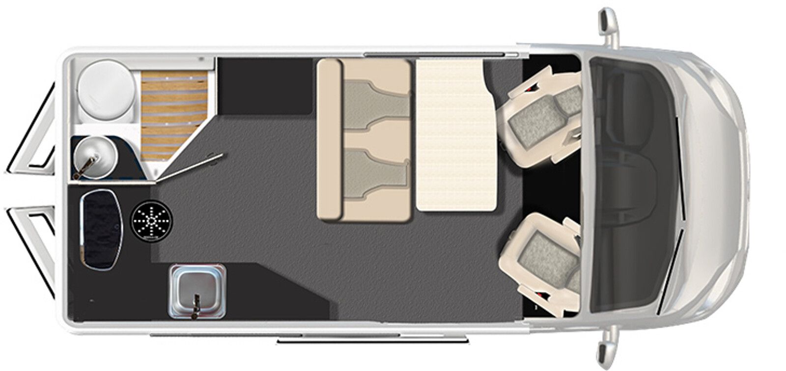 Fahrzeugabbildung Karmann Dexter 550 Navi + Rückfahrkamera + Concept Paket