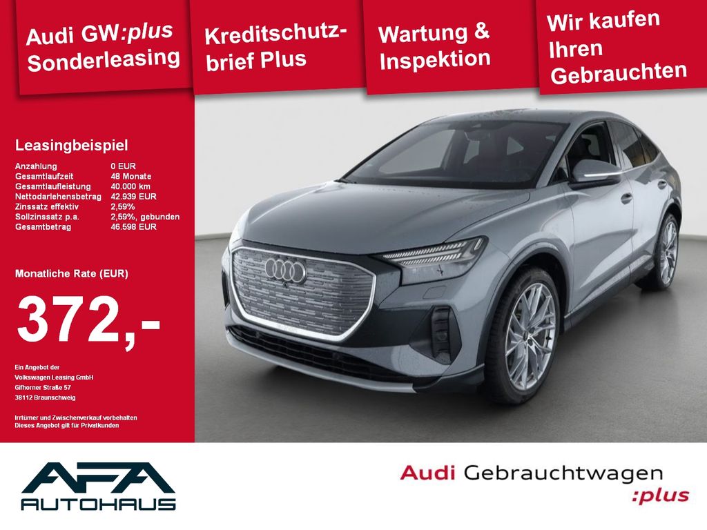 Q4 Sportback e-tron S-LineINT*Matrix*AHK*Wärmepu
