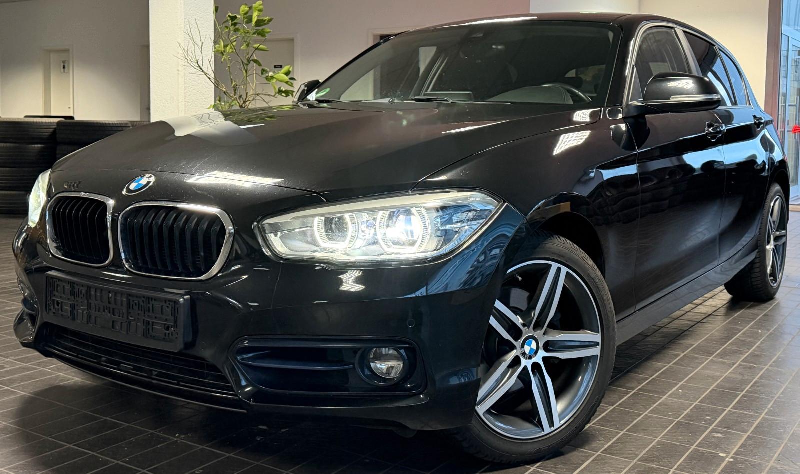 BMW 120d Sport Line LED NAVI LEDER PDC EURO 6 TOP