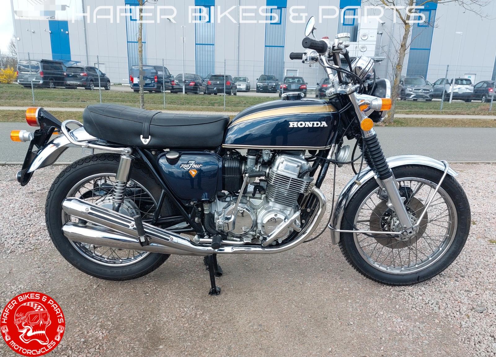 Honda CB 750 Four K6 Mod.1976 in dunkelblau 