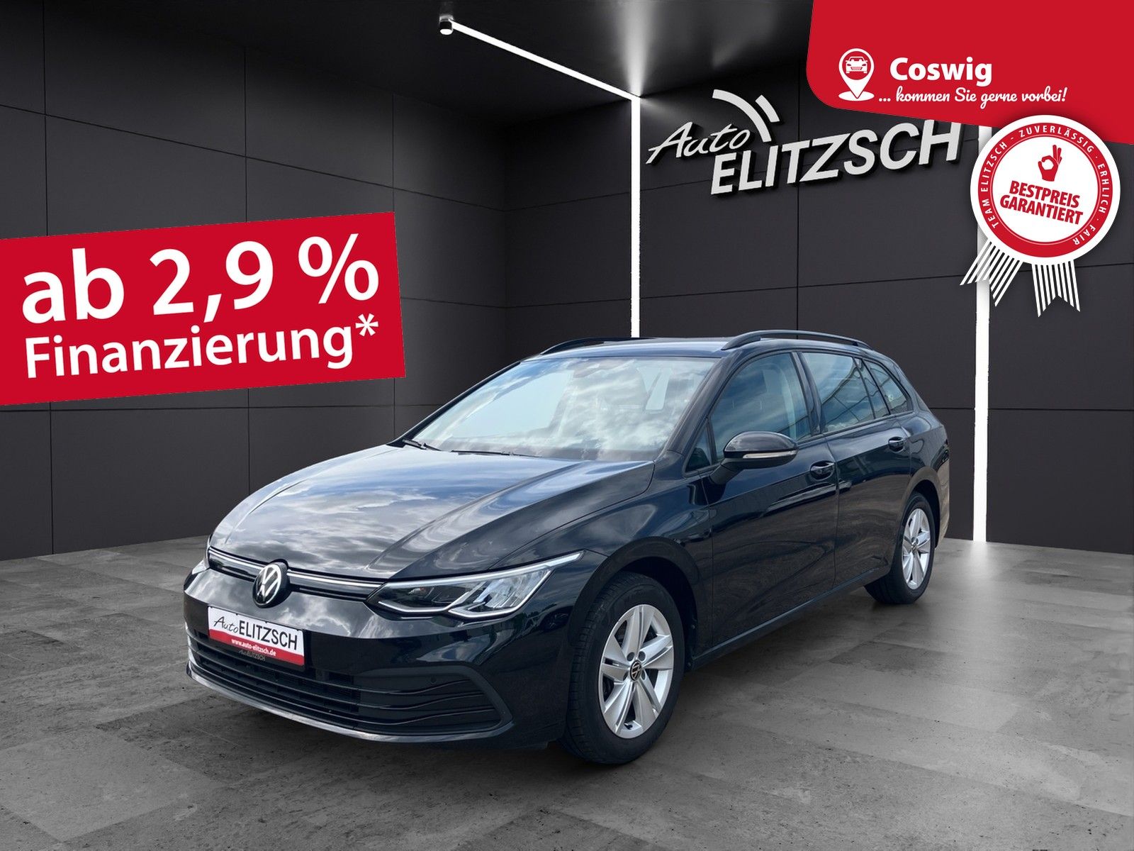 Fahrzeugabbildung Volkswagen Golf VIII Variant TDI Life LED Navi ACC AHK SHZ