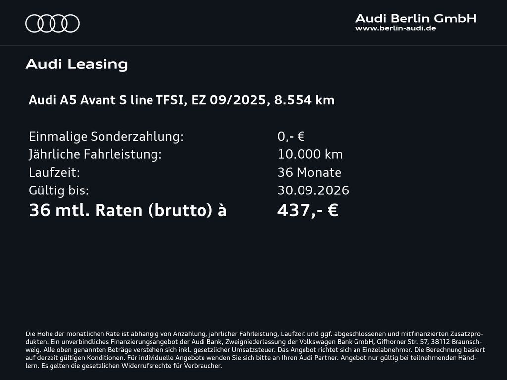 2025 Audi A5