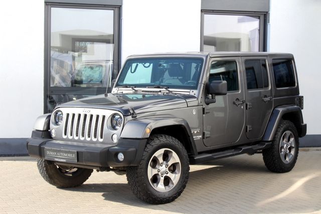 Jeep Wrangler 2.8 CRD Unlimited Sahara LEDER LED PDC