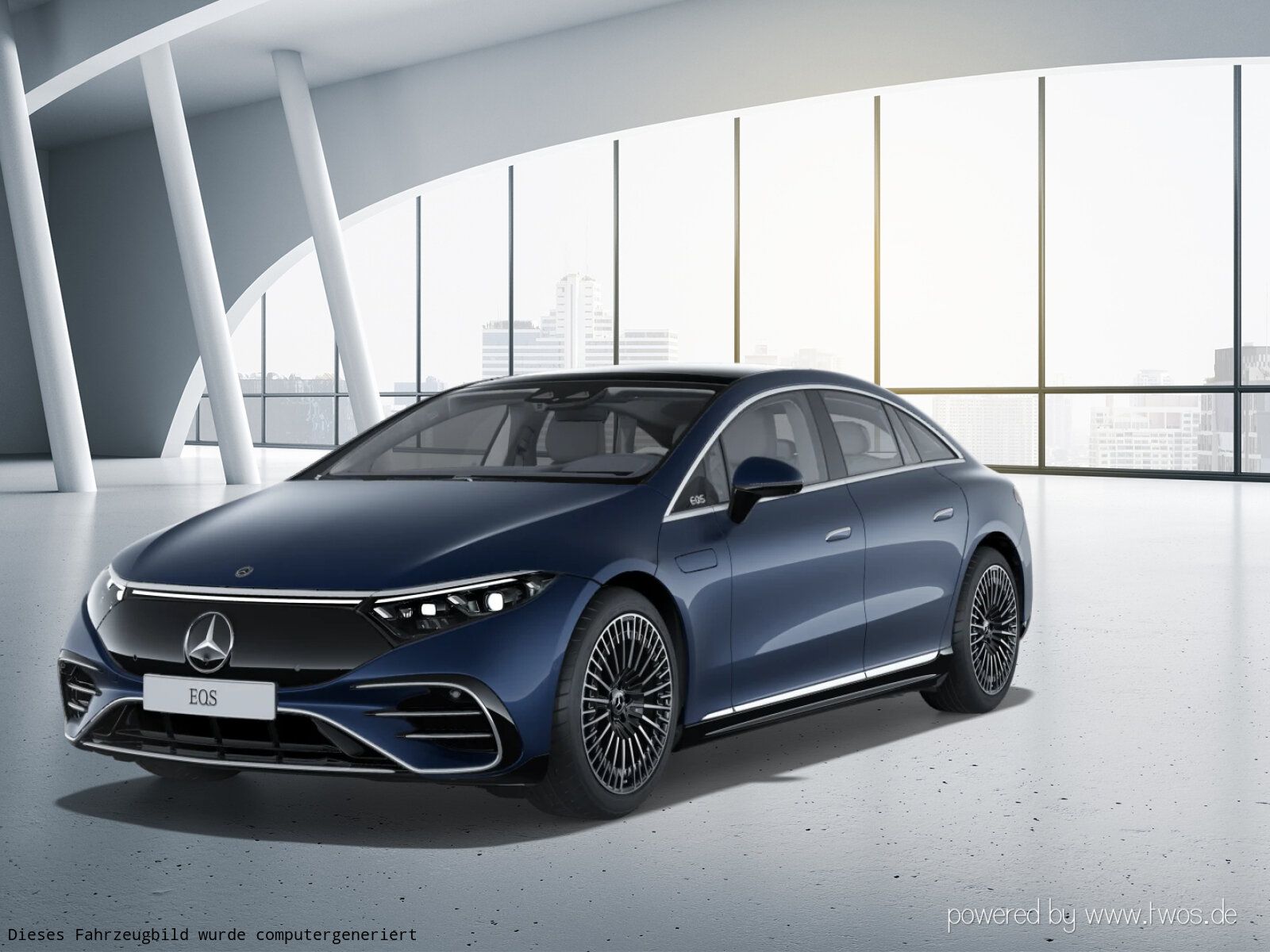 Mercedes-Benz EQS 580 4M AMG Pano HUD Burm3D Hyperscreen 360° imagem 2