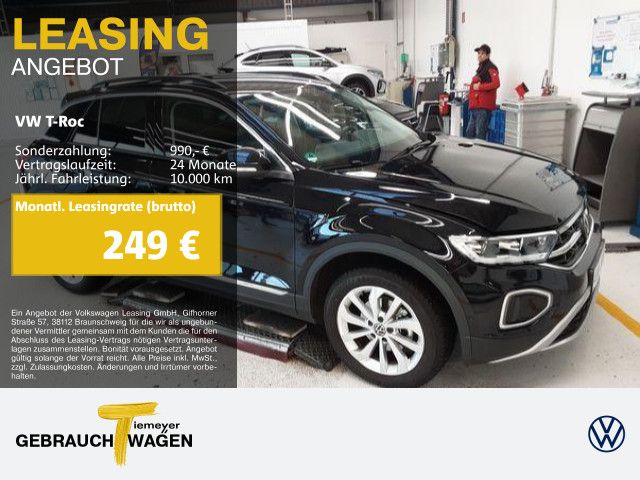 Volkswagen T-Roc 1.5 TSI STYLE NAVI LED+ KAMERA SITZHZ