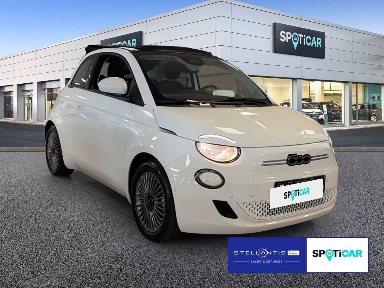 Fiat 500 e Cabrio Basis SHZ*Kamera*Android*Apple Car imagem 3