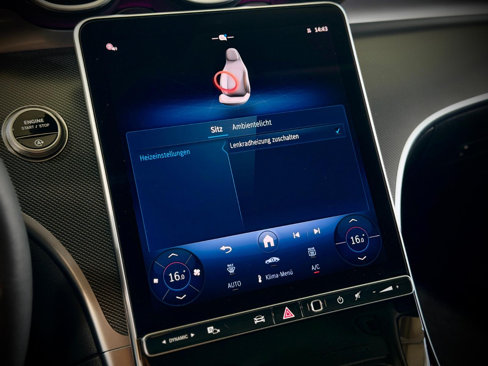 Mercedes-Benz C-Class T d Avantgarde AUTOMATIK NAVI LEDER 1.HAND, миниатюра 7