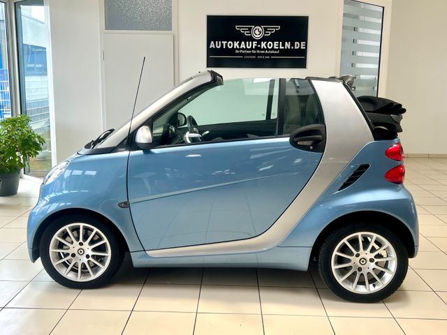 Smart ForTwo cabrio Passion/Nur 53.000km/Klima/Alus