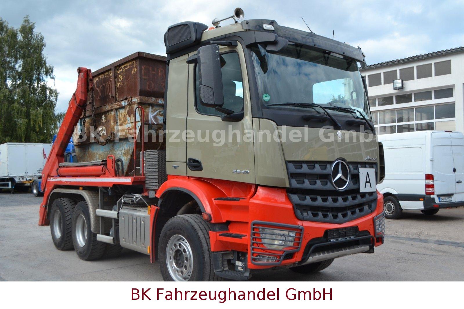 Mercedes-Benz Arocs 2643, 6x4, Absetztkipper, Meiller, Blatt