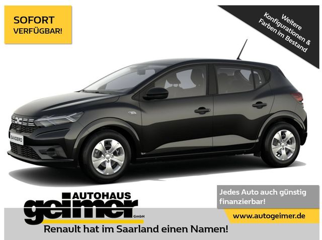 Dacia Sandero Essential SCe 65 sofort verfügbar