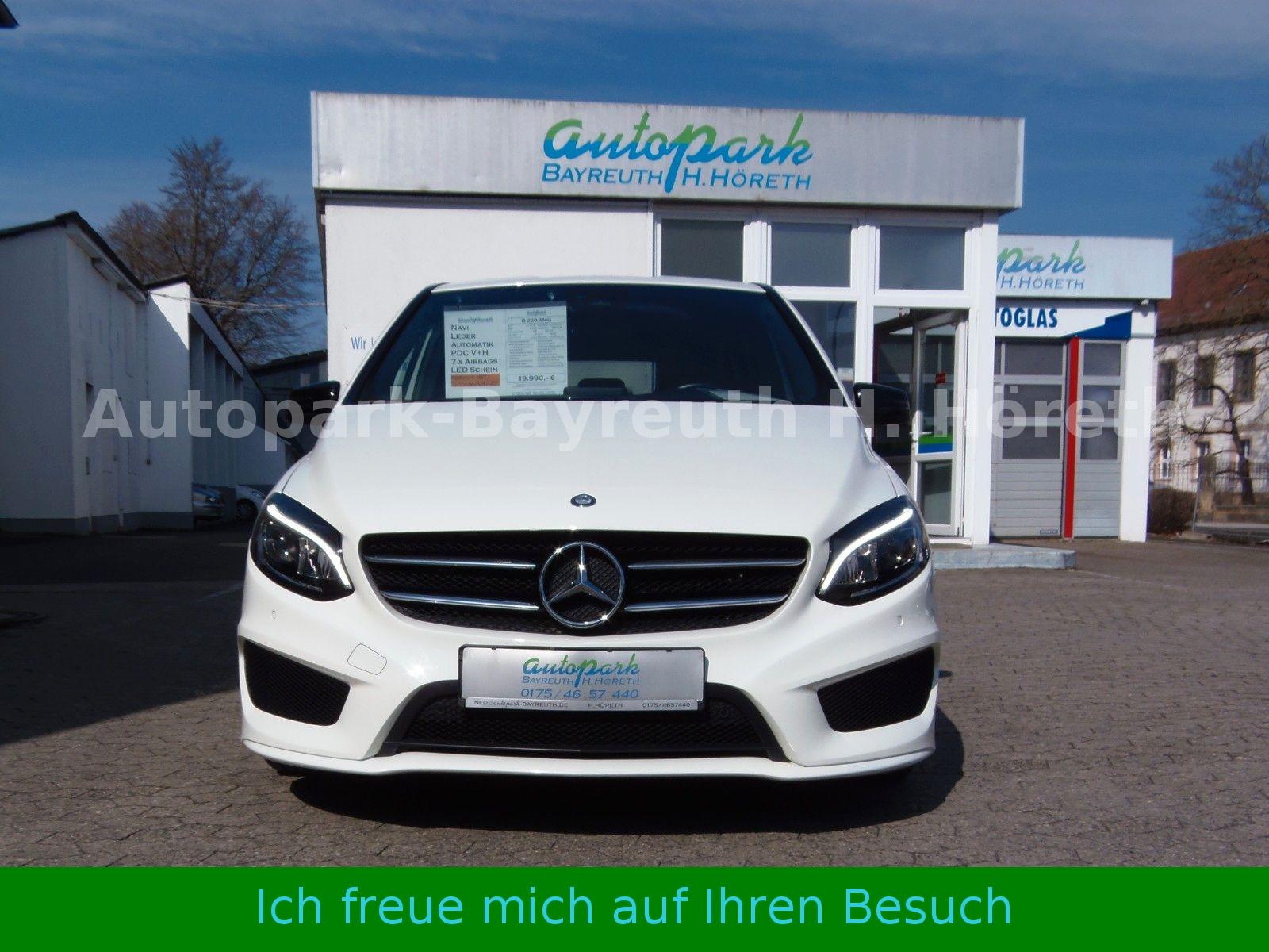 Mercedes-Benz B 250 AMG Line LEDER LED SCHEINW NAVI SITZ VL EL