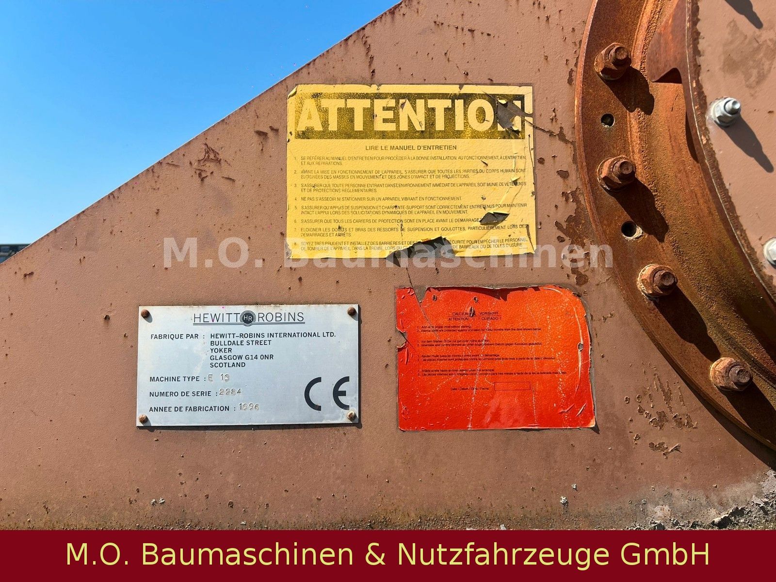 Fahrzeugabbildung Andere Hewitt Robins E13 / 2 Etagen Sieb/