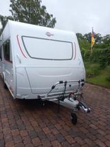 Bürstner Premio 455 TS Vollausst. mit Autark High-End  - Separate Dusche Wohnwagen Mit