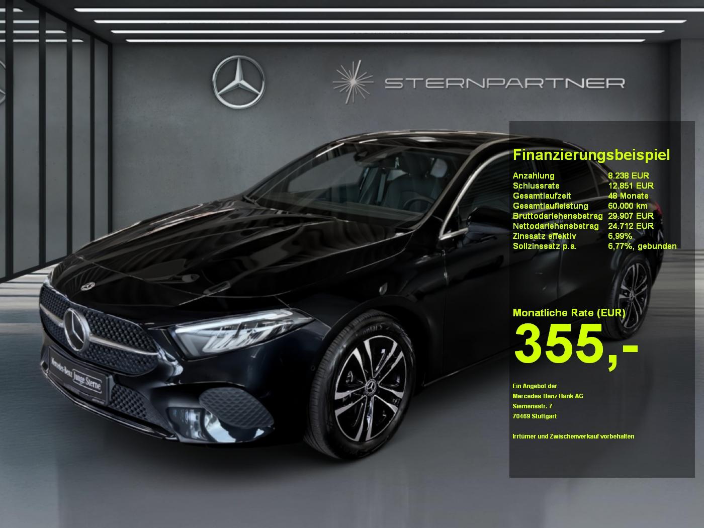 Mercedes-Benz A 200 d Limousine PROGR.+KAM.+LED+AMBI.+PANO+AHK