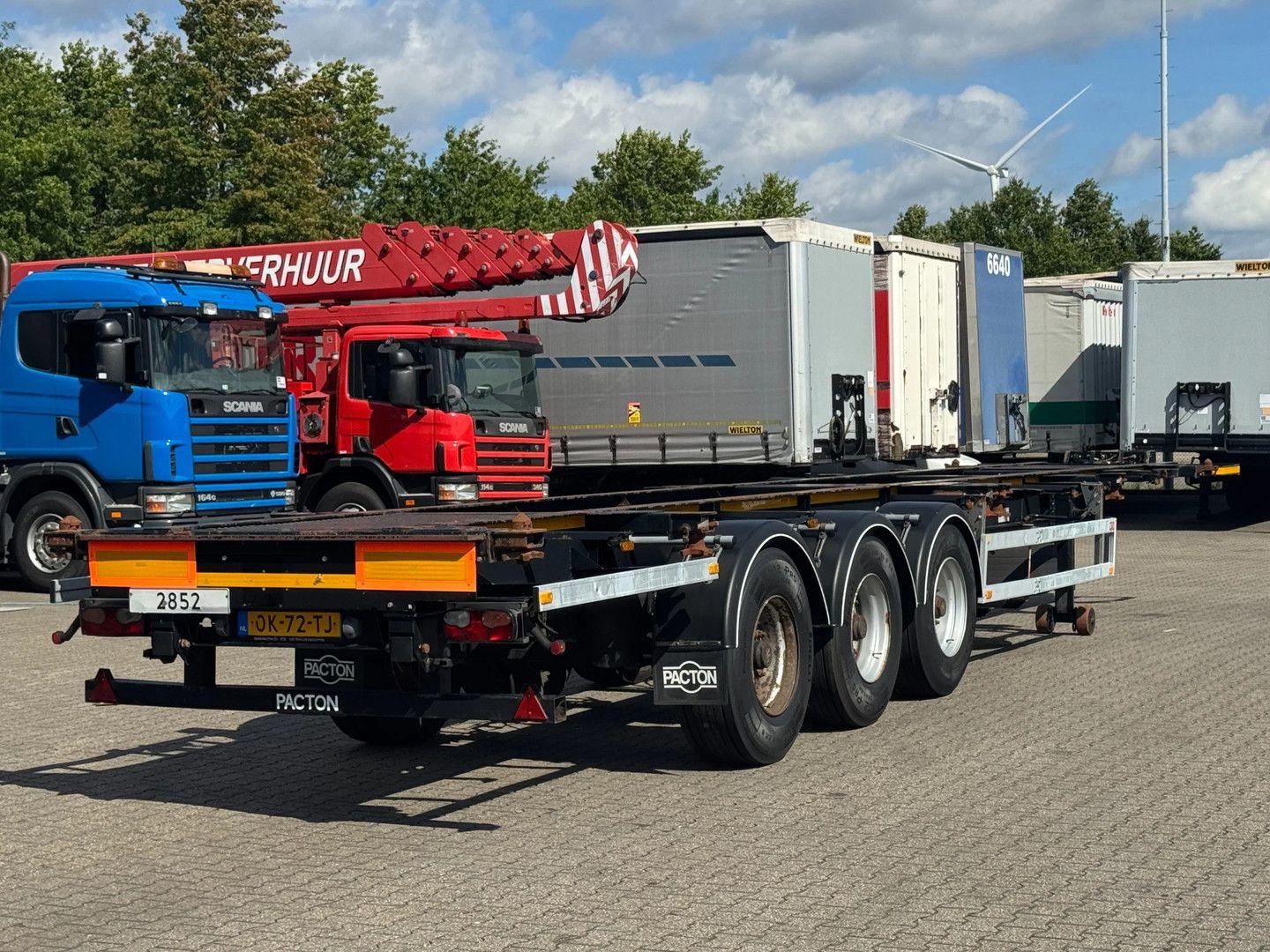 Pacton TXC 339 45, 40, 30 2X 20FT Chassis / BPW-Axles