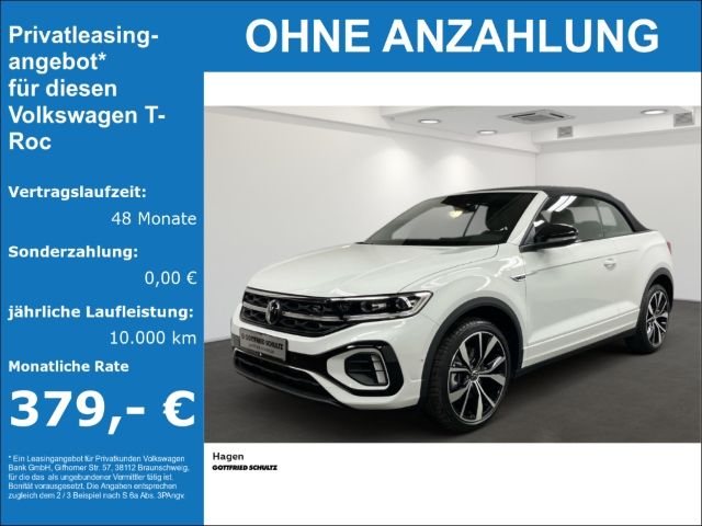 Volkswagen T-Roc Cabriolet R-Line 1.5 TSI DSG Black StyleMa