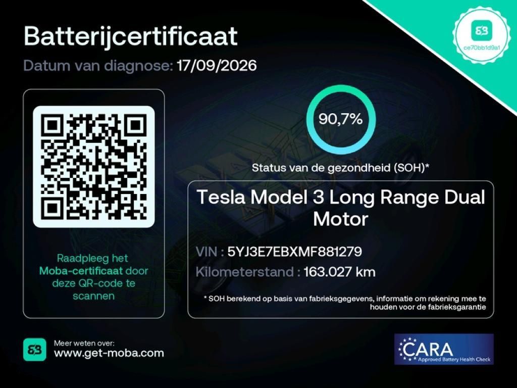 Tesla Model 3 Long-Range AWD 351pk 75 kWh FACELIFT 90, imagem 2