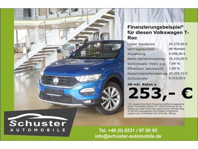 Volkswagen T-Roc Cabrio*ACC SHZ Bluetoo 2xSpurass 2xPDC 17*