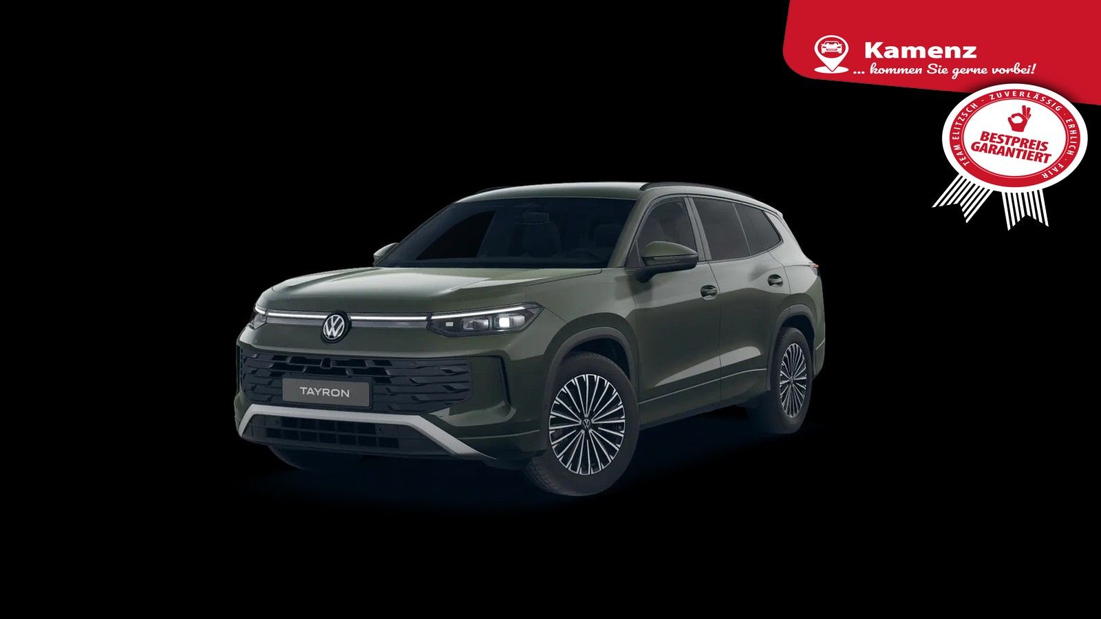 Fahrzeugabbildung Volkswagen Tayron eTSI Life DSG LED AHK Navi AID ACC RFK SH