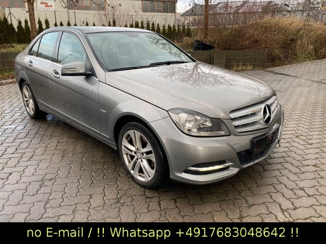 Mercedes-Benz C 220 CDI Avantgarde Euro 5 2 Hd TÜV 05/26