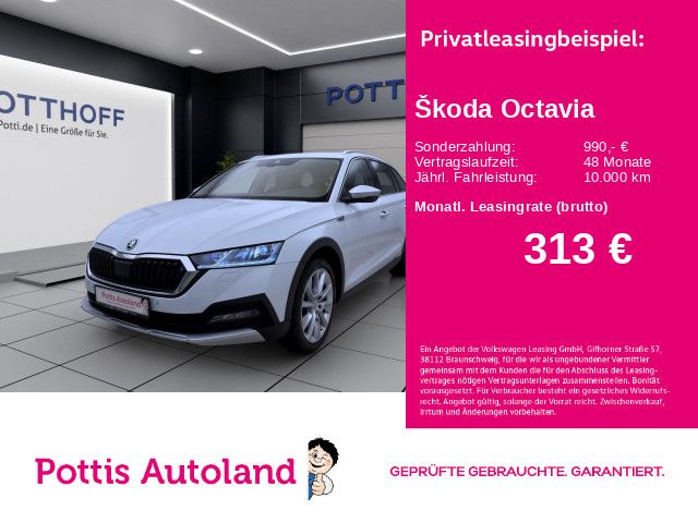 Skoda Octavia Combi 2.0 TDI DSG 4x4 SCOUT PANO MATRIX 