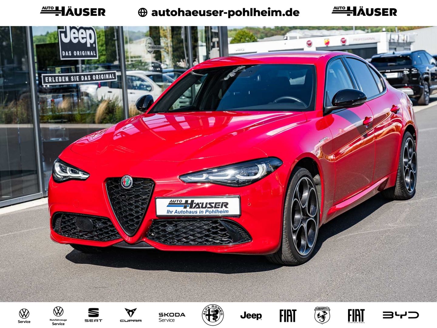 Alfa Romeo Giulia Veloce 2.0 Turbo Q4 EL. SITZE KAMERA MATR