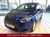 Ford KA+ Allwetter-PDC-SHZ-ALU-TÜV-Service-Garantie - blaue Ford Ka/Ka+