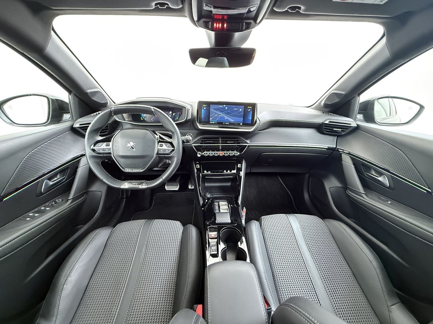 Peugeot e-208 EV GT 350 panorama dach 360°Camera Navi Ec imagem 3