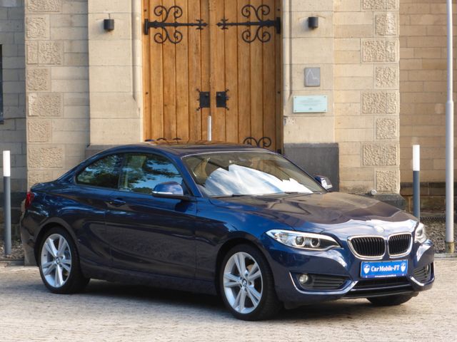 BMW 218 Baureihe 2 Coupe 218 d*90000KM*GLASD.*NAVI*