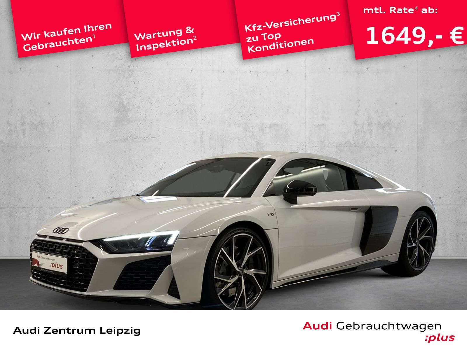 Audi R8 Coupè V10 performance *LED*Schalensitz*Leder*