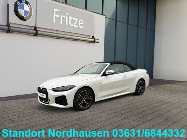 BMW 420 i M Sport Cabrio EU6e I Sportpaket Navi Lede