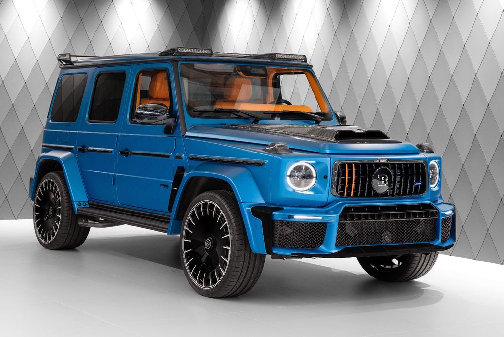 Mercedes-Benz G 63 AMG 2025 BRABUS G 800 MATT BLUE / ORANGE