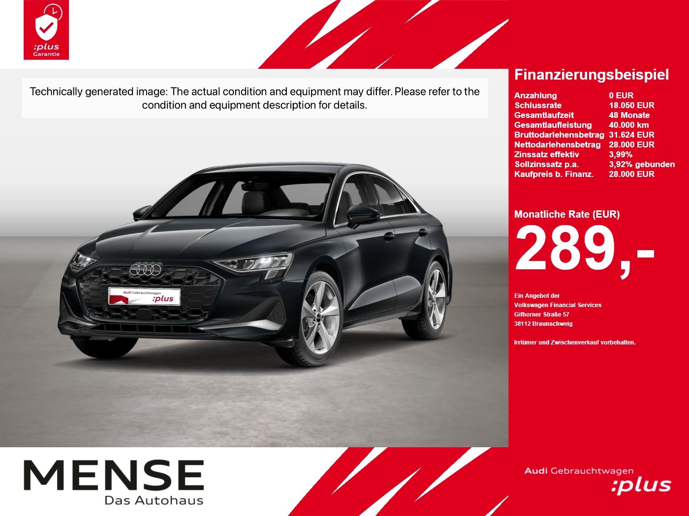 Audi A3 Limousine 35 TDI S tronic advanced ACC|Navi