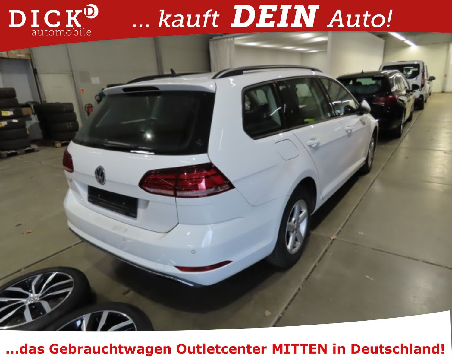 Fahrzeugabbildung Volkswagen Golf Var 1.6d  ACC/NAVI/DAB/SHZ/MASS/RFK/8Fa