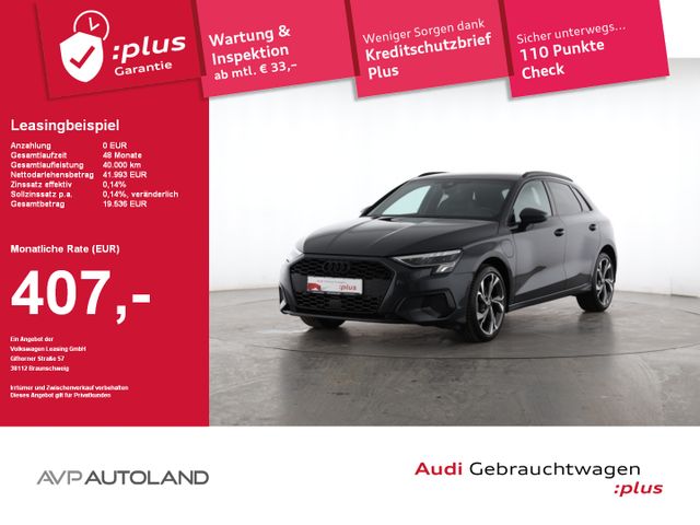 Audi A3 Sportback 40 TFSI e S tronic advanced S line