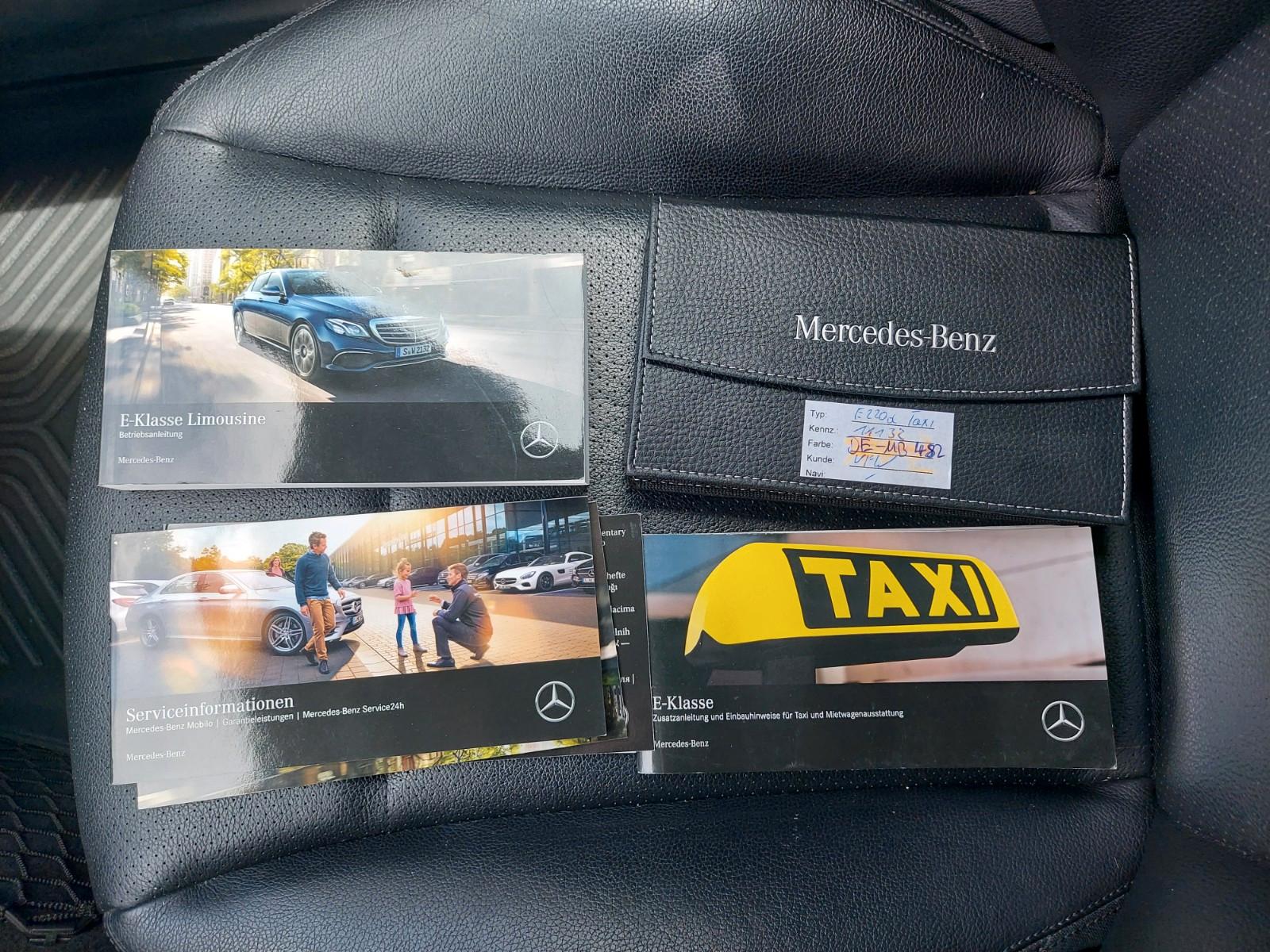 Mercedes-Benz E 220 E Limousine E 220 d Taxi Navi Kamera