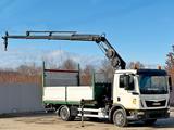 MAN TGL 12.220 Pritsche 4,50 m + HIAB 066 D-3 HIDUO - MAN Hiab