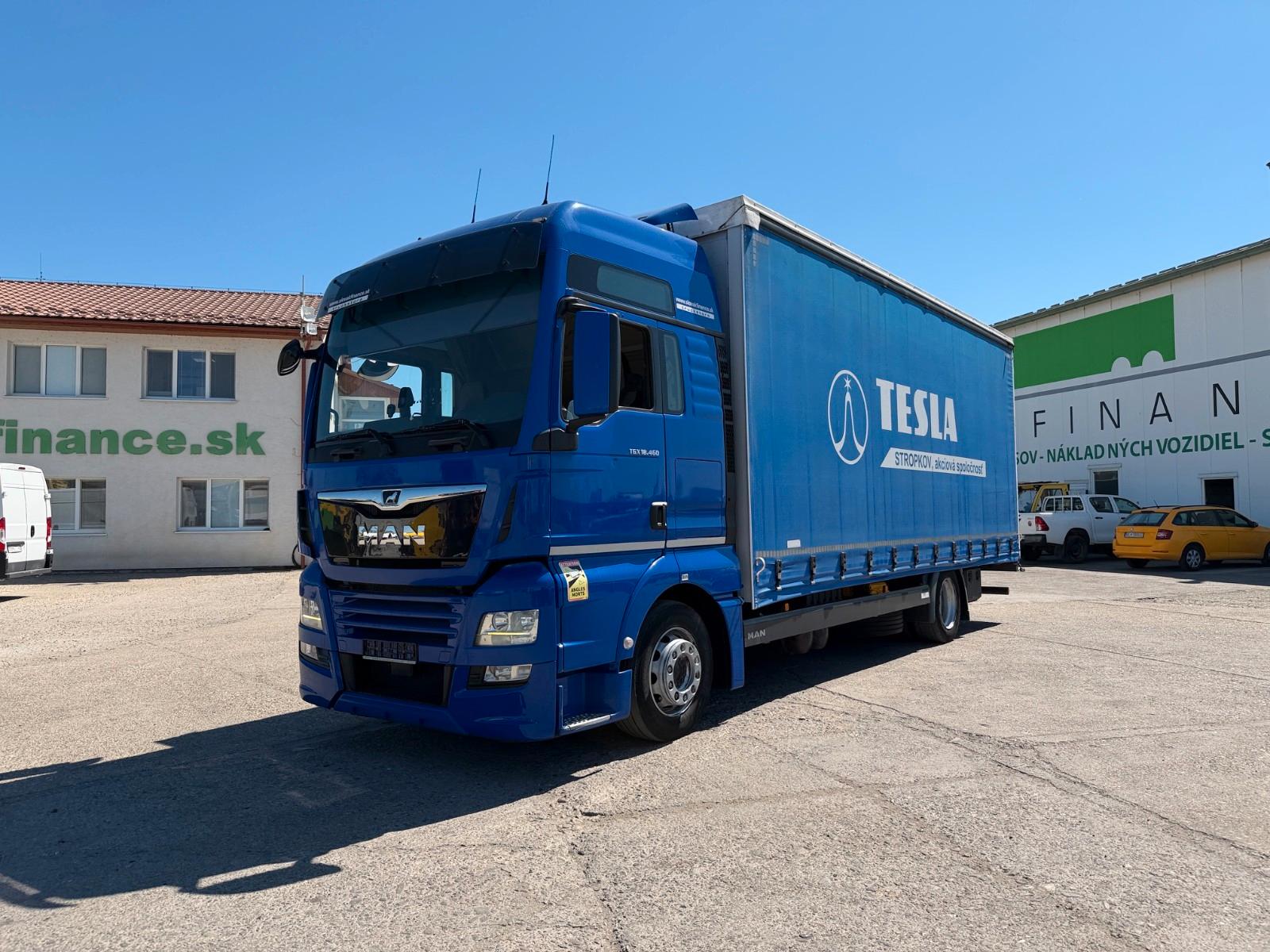 MAN TGX 18.460 threesided 55 m3, AT, E6 vin 337