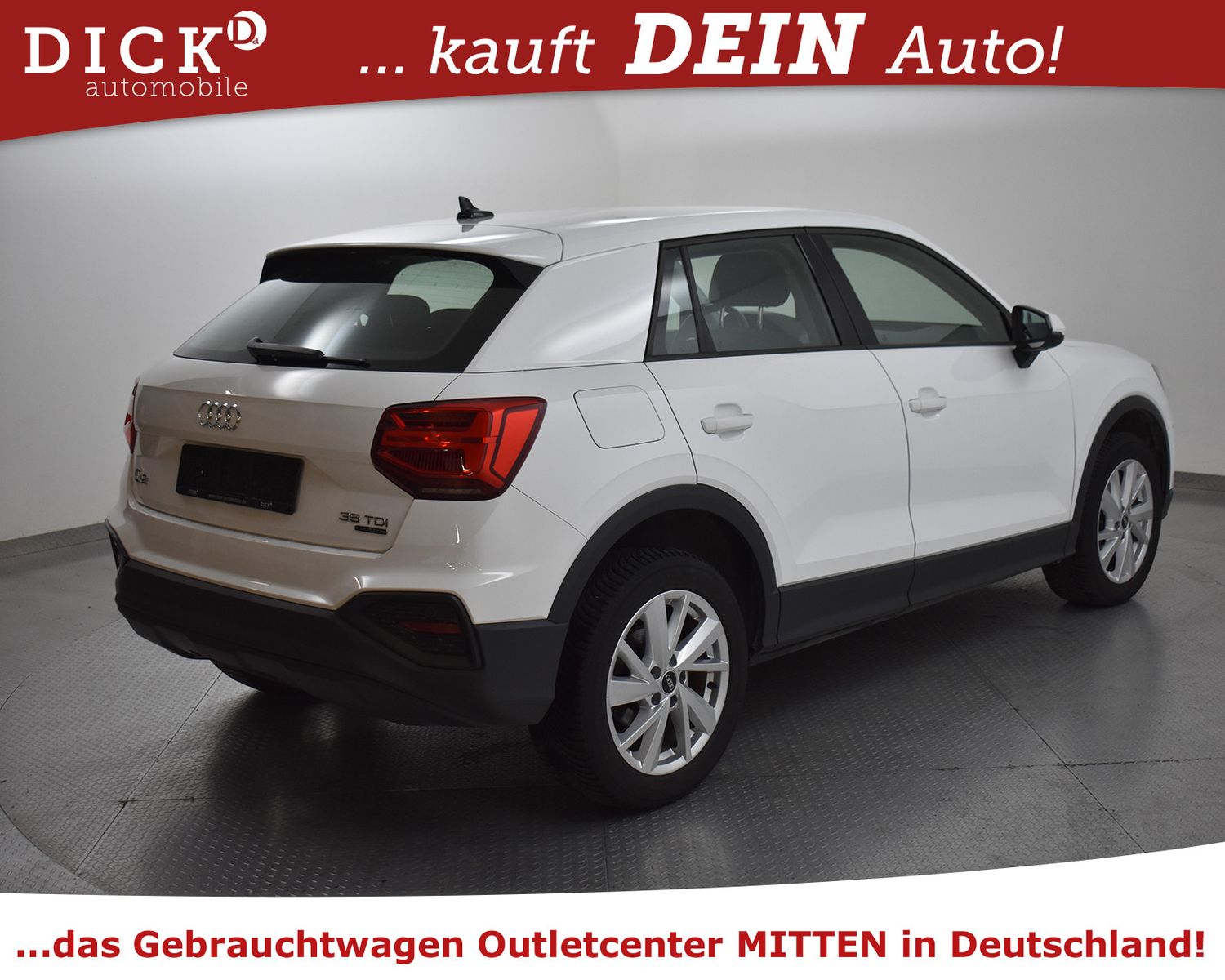 Fahrzeugabbildung Audi Q2 35d Quatt S-Tr. >LED+KLIMAUT+MFL+APS+DAB+ACC