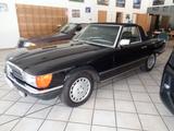 Mercedes-Benz SL 380 3.8 AUTOMATIK TEMPOMAT KLIMAAUTOMATIK OLD - schwarze Mercedes-Benz SL 380