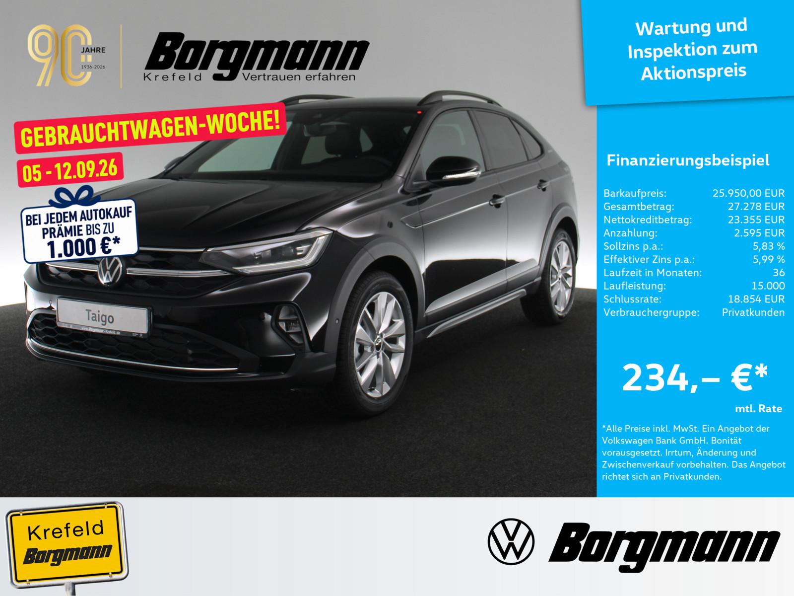 Volkswagen Taigo 1.0 TSI Energy AHK MATRIX-LED ACC SHZ PDC