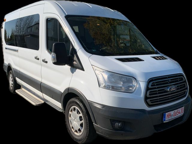 Ford Transit-Hoch-Lang-9 Sitze-Klima-Rollstuhlrampe