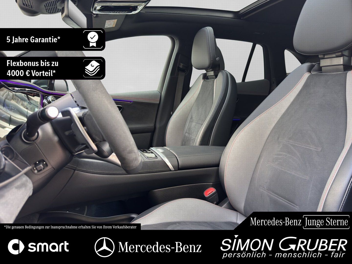 Fahrzeugabbildung Mercedes-Benz EQE 43 4M SUV AMG Night I+II HUD Hyper AHK