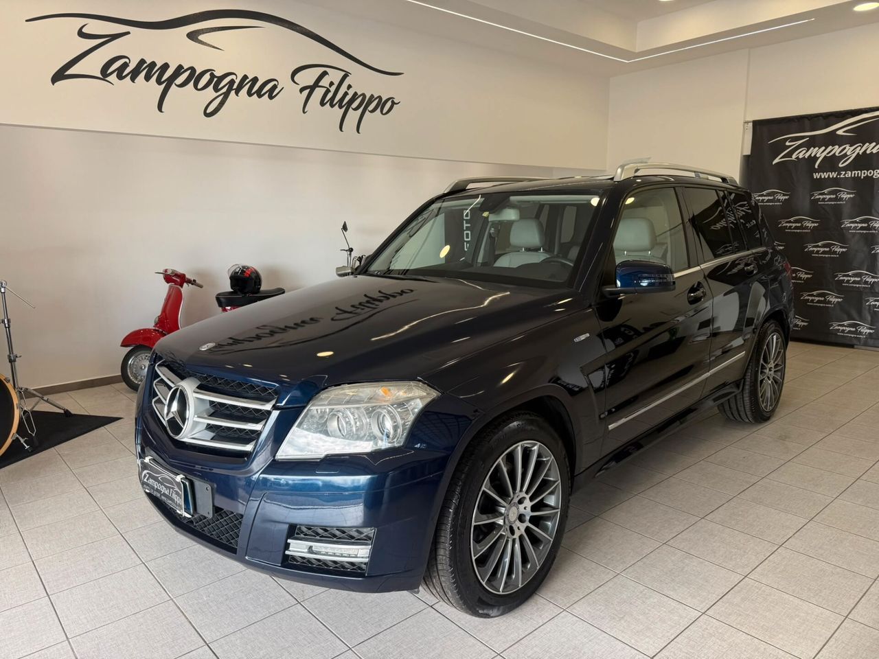 Mercedes GLK 220 2012, 2.1D dīzelis, Automāts, Universāls, Zils — Latvijā