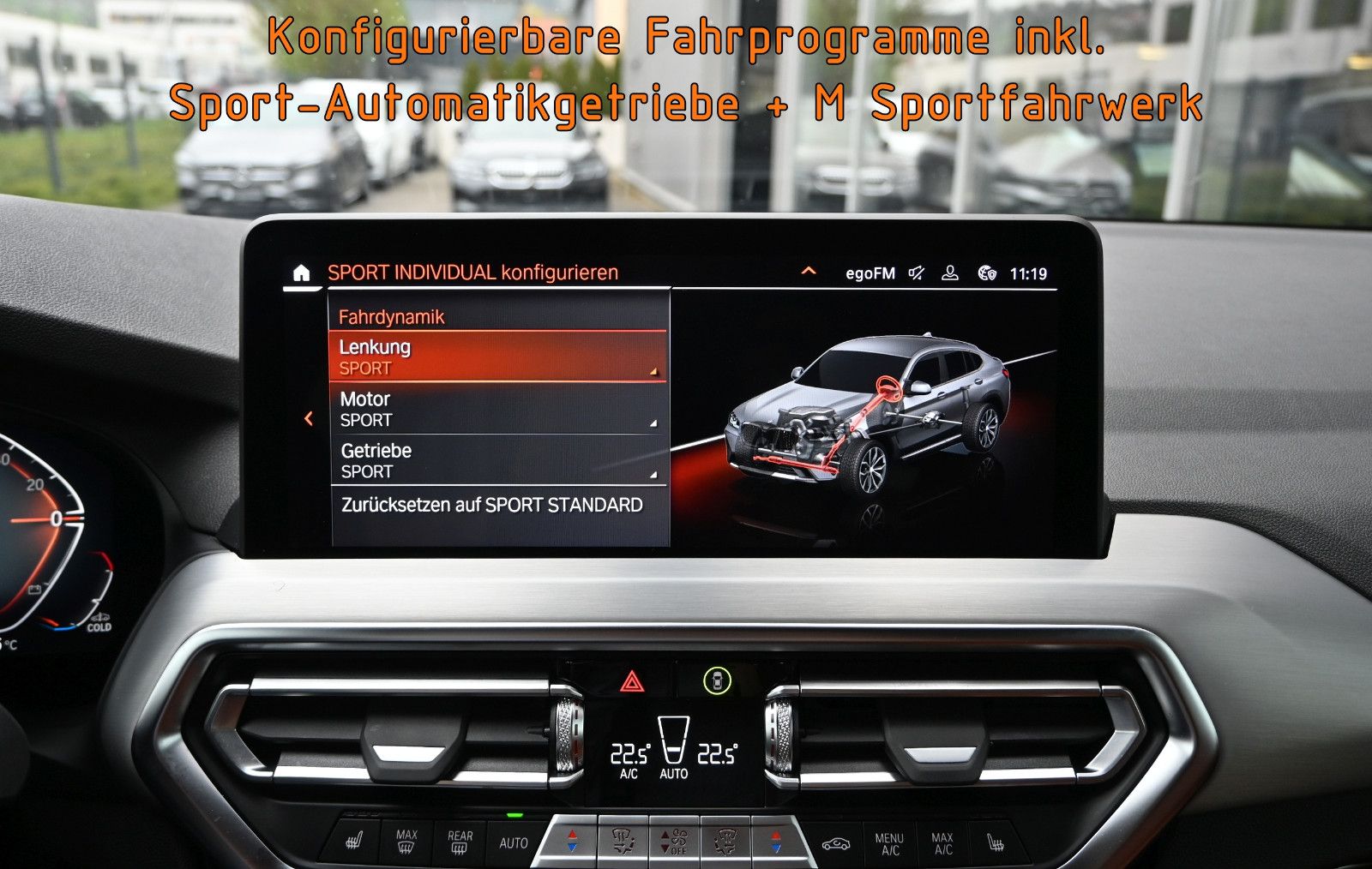 Fahrzeugabbildung BMW X4 xDr30d °UVP 92.400€°ACC°AHK°STHZG°INDIVIDUAL°