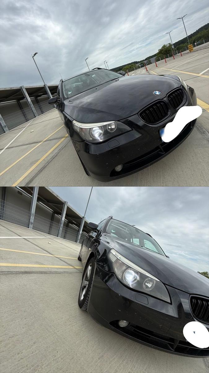 BMW 525 2006 — салон