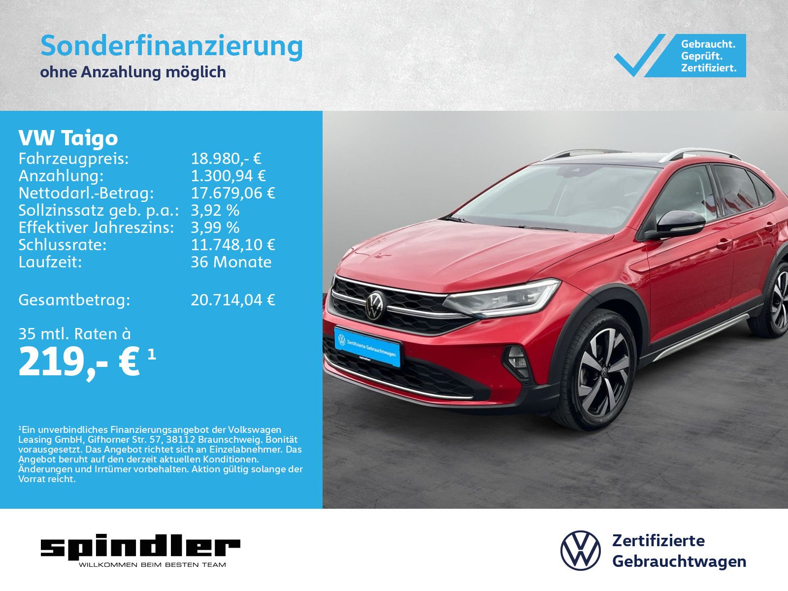 Volkswagen Taigo Style 1.0 TSI DSG / IQ.Drive, Matrix, Navi