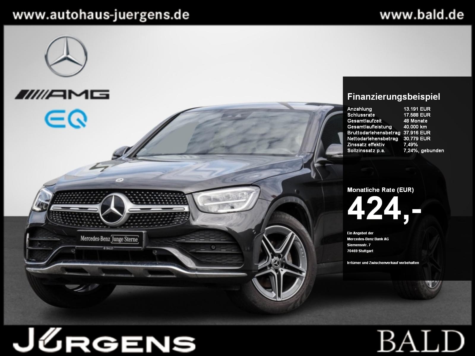 Mercedes-Benz GLC 220 d 4M Coupé AMG-Sport/AHK/StdHz/Keyl/Cam