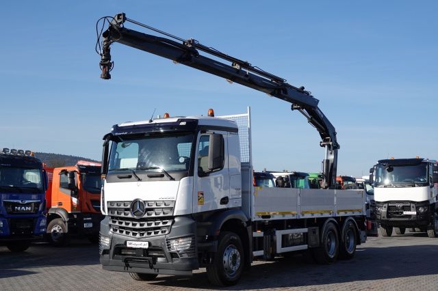 Mercedes-Benz AROCS 2643 / 6x4 / SKRZYNIOWY - 6,5 M / HDS HIAB